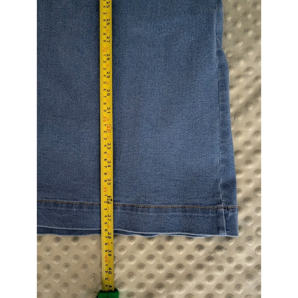 Tuckernuck Indigo Denim Lexi Dress Womens XL Blue Gold Snap Stretch Belted EUC - Picture 16 of 16